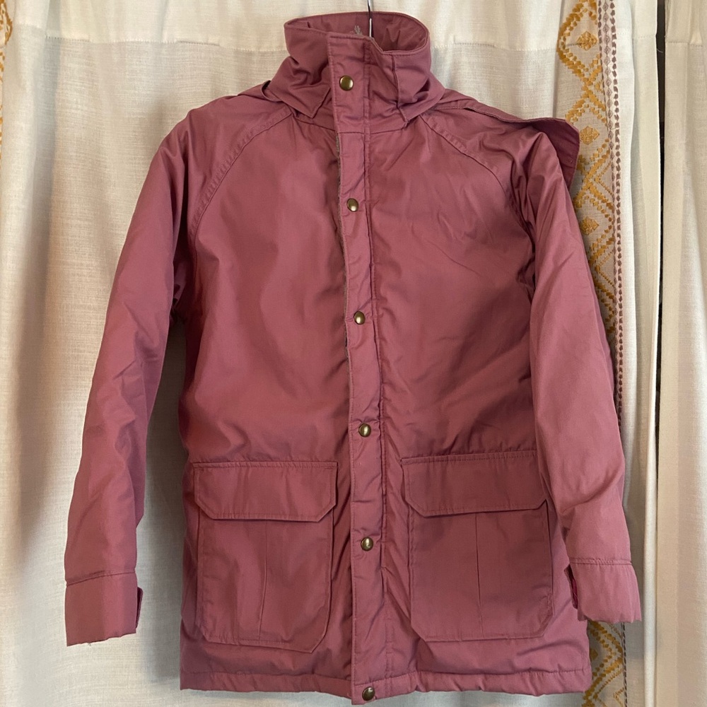 Vintage Boundary Waters Woolrich Wool Lined Thinsulate Parka Jacket
